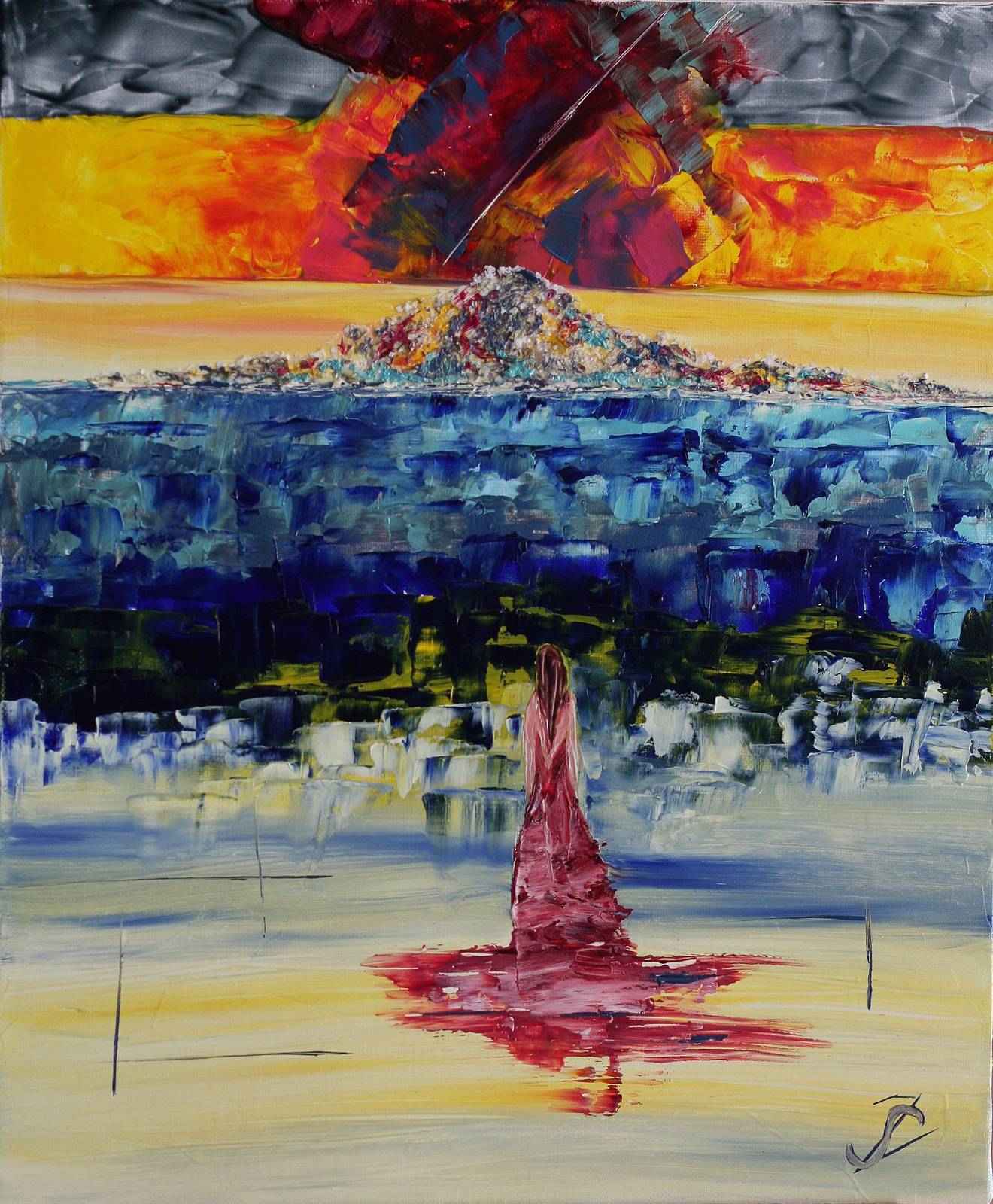 Genesis…. Anne Sophie Vieren Anne Sophie Artiste Peintre Nantes