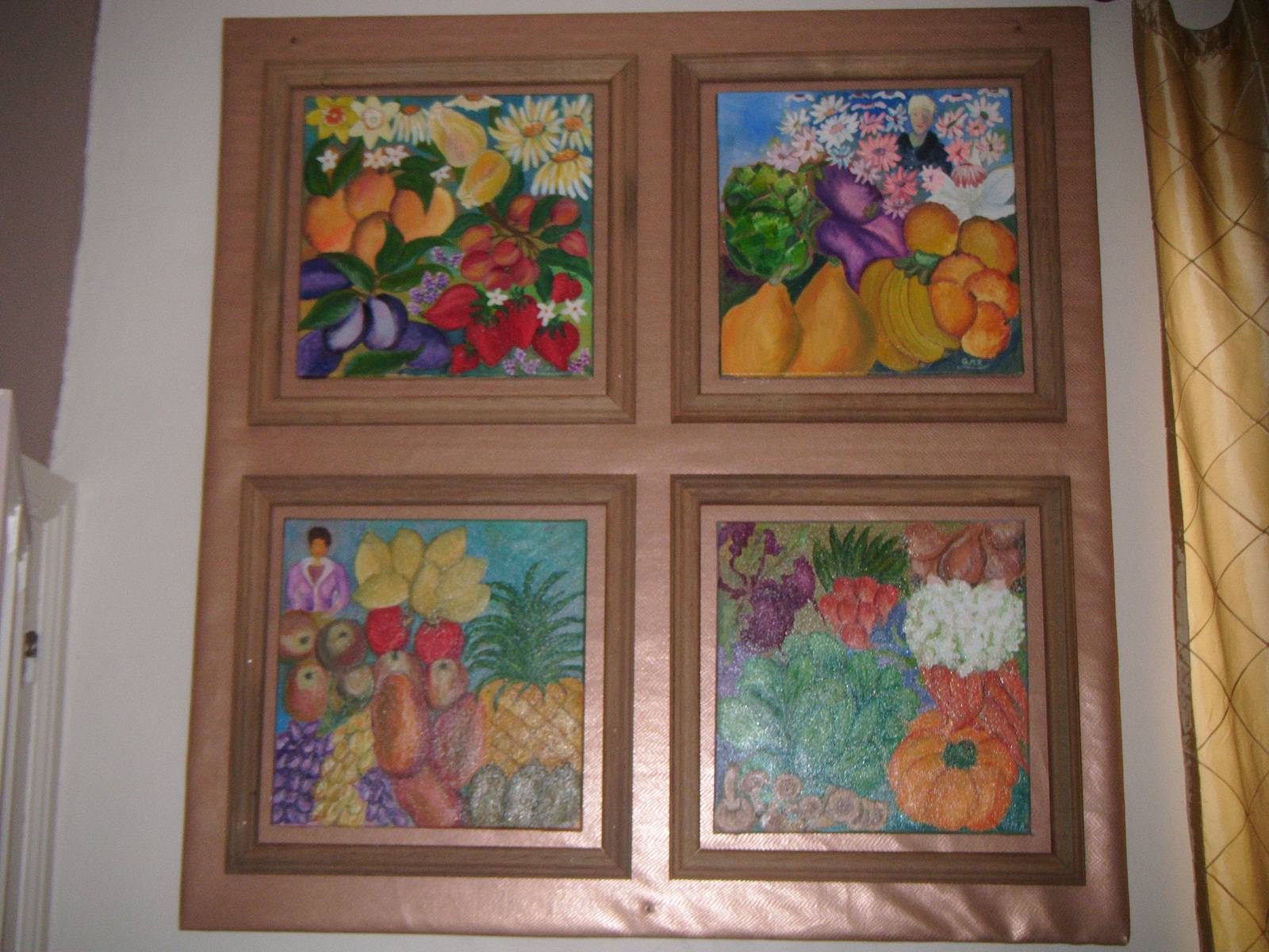 Four seasons at the oil. 