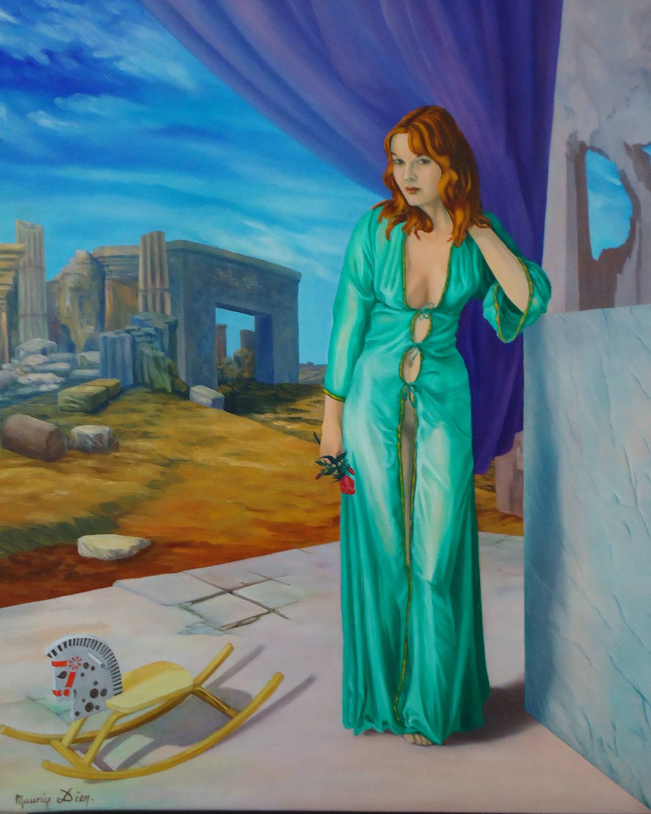 The songs of Homer: «Helen of Troy and chutte».  Maurice Dien