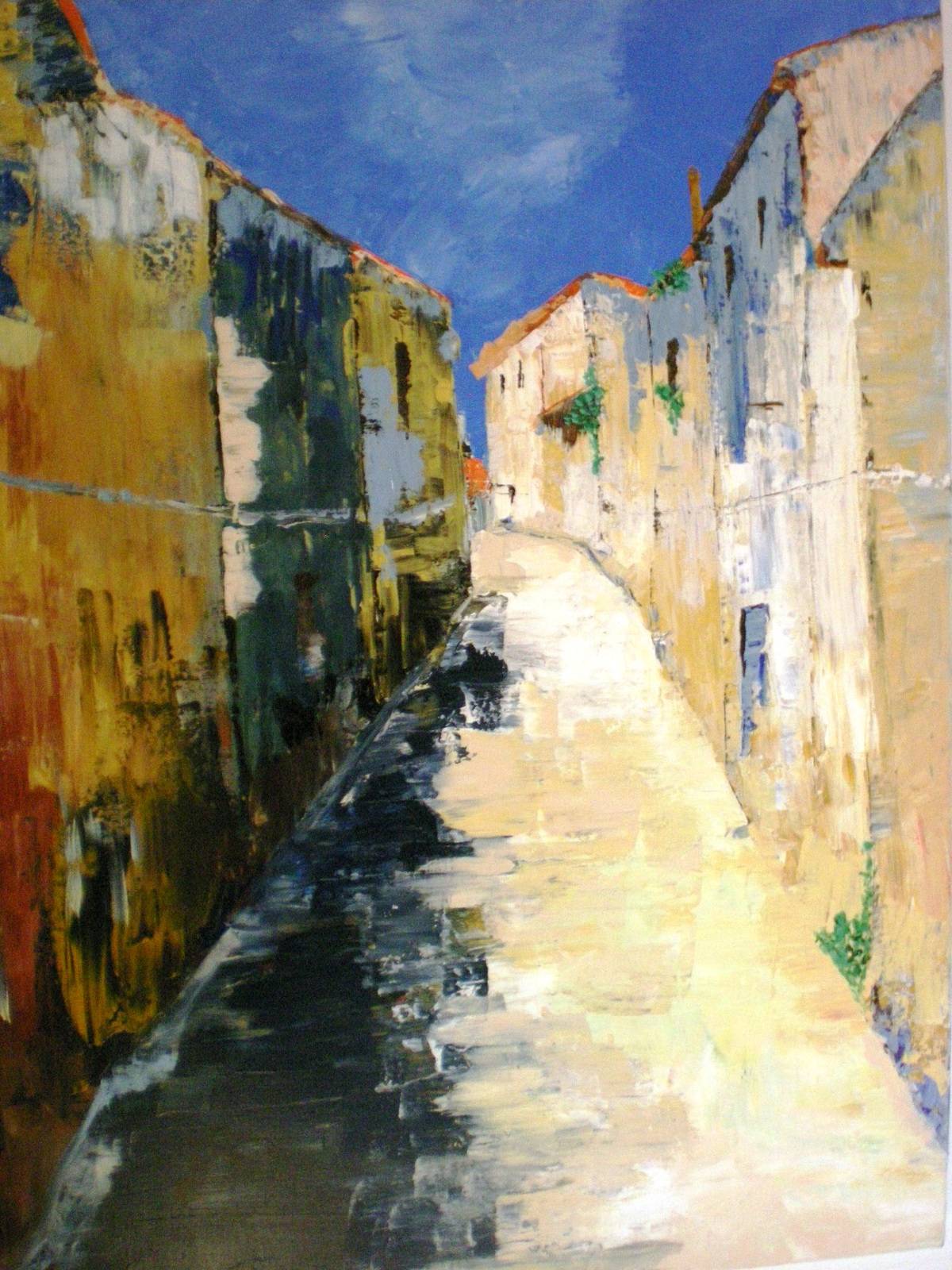 Une rue de Provence. 