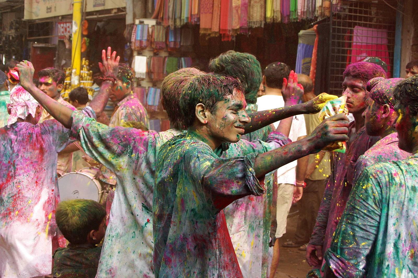 Carnival, Delhi, India..  Bastien Larue