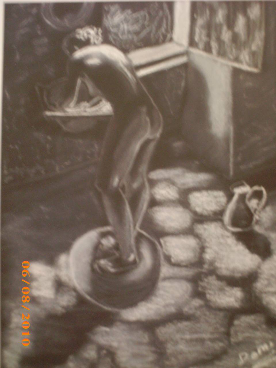 La toilette du matin. 