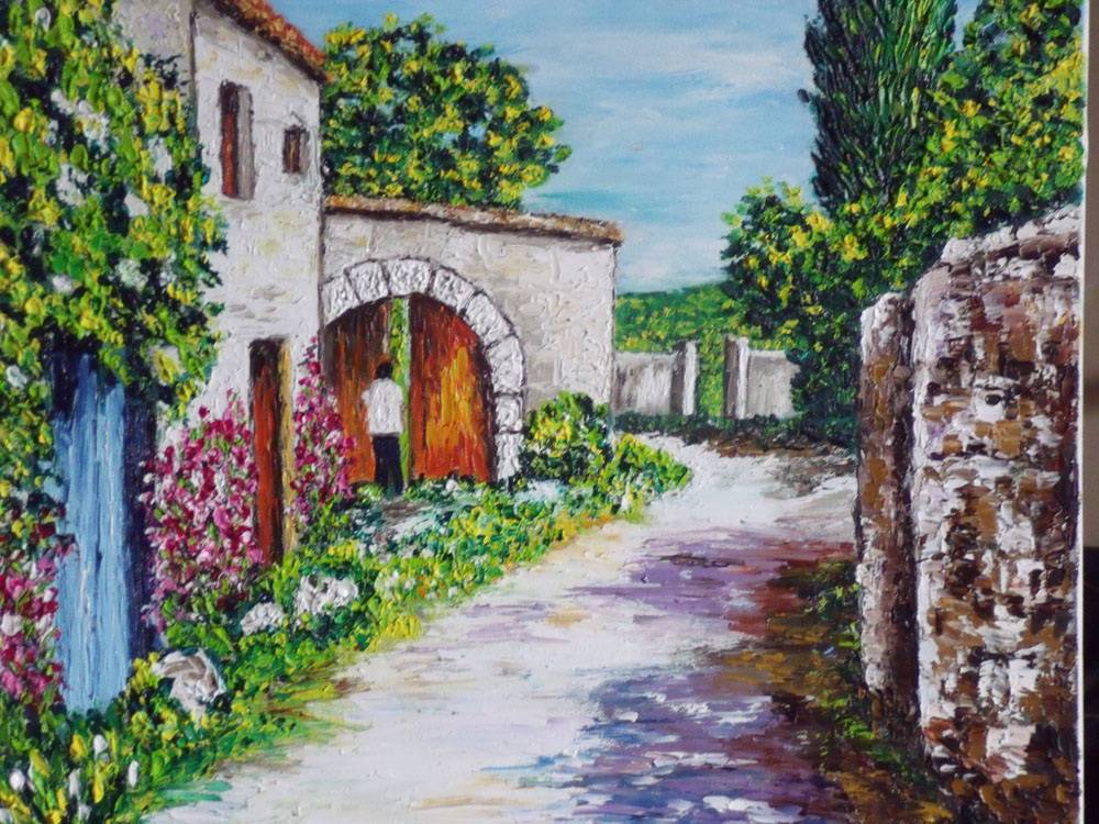 Small village in Provence. Christian Thiefaine Christian Thiefaine