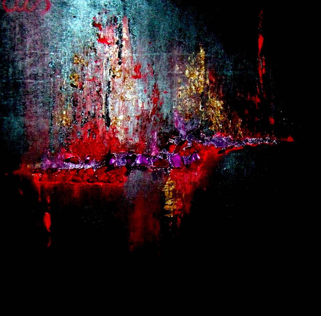 Galaxie.  Catherine Baziller-Maupaix