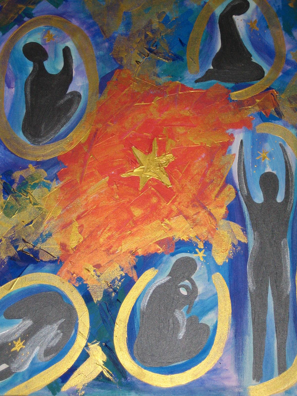 Prières de femmes dans l'espoir de la nuit…. 