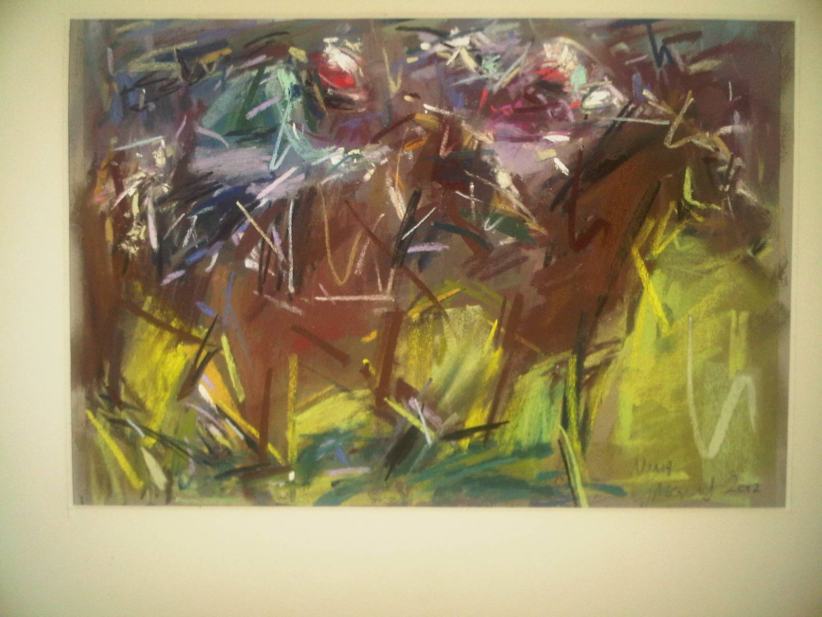 'Rainfall'-Royal Ascot. Flat -Horse-Racing..  David Greenwood-Artist.
