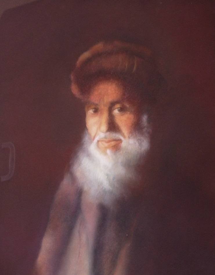 Portrait of venerable. Nieves Salas Nieves Salas Montero
