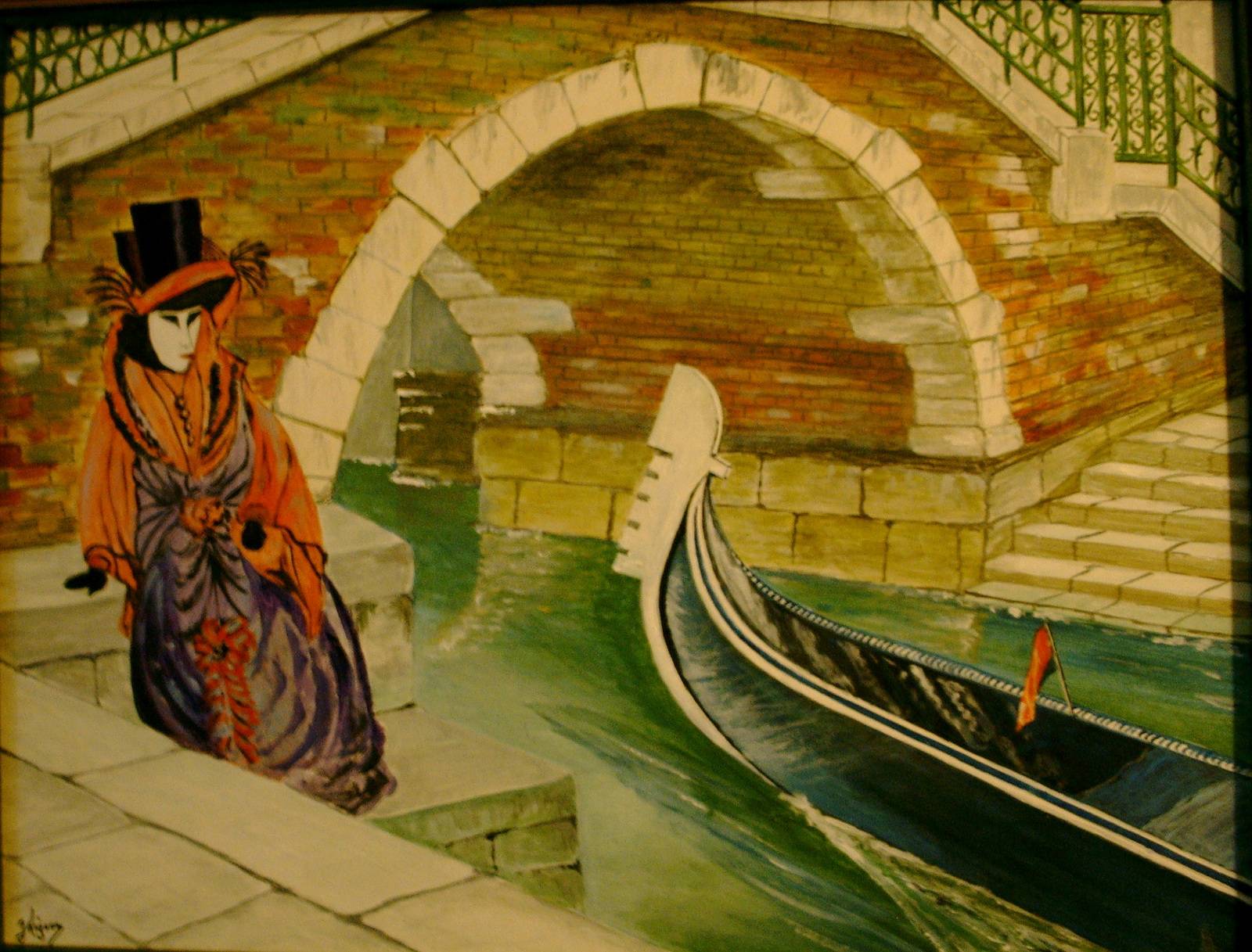 Carnaval de venise. Jean Lignon