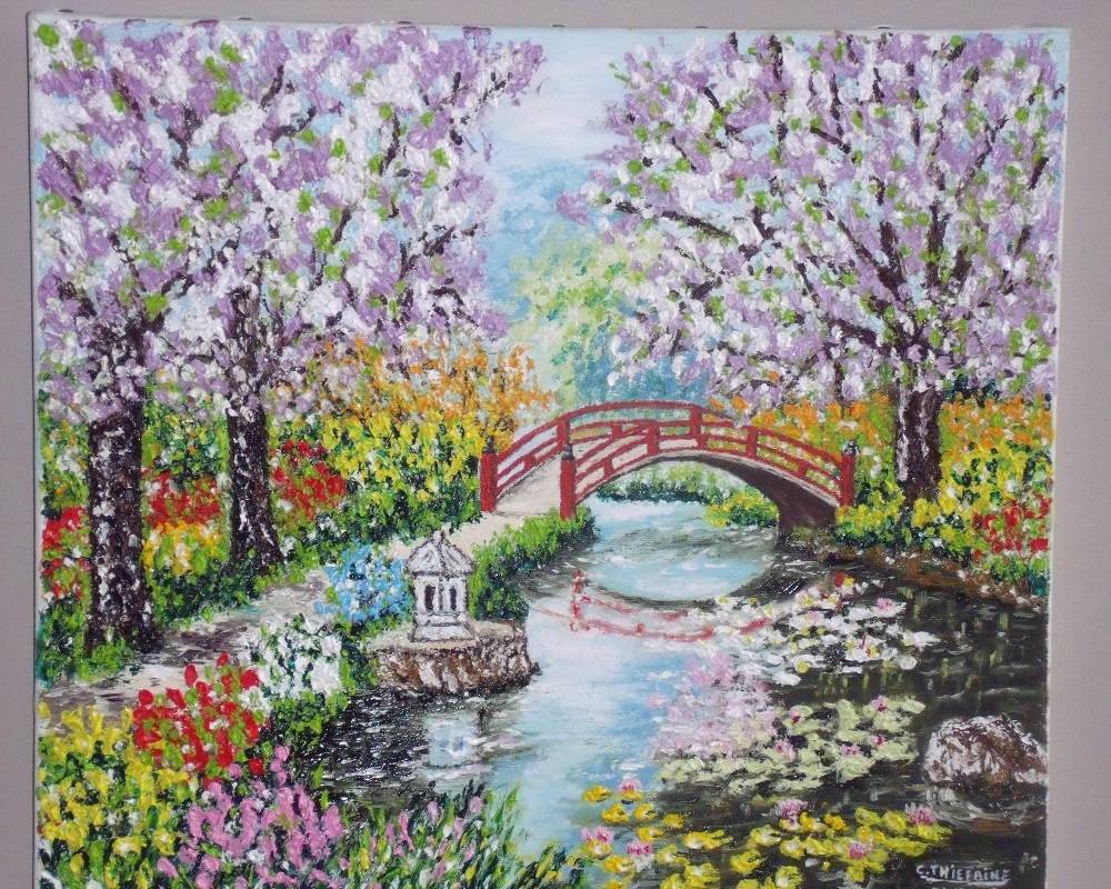 Jardin japonais. Christian Thiefaine