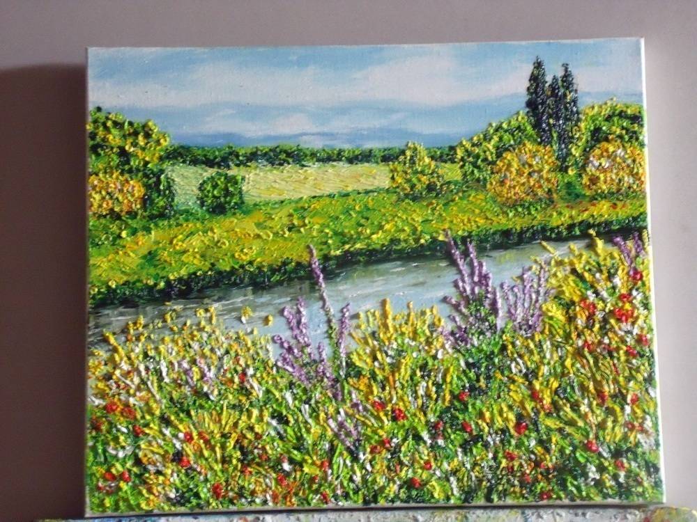 Bord de ruisseau fleurie. Christian Thiefaine Christian Thiefaine