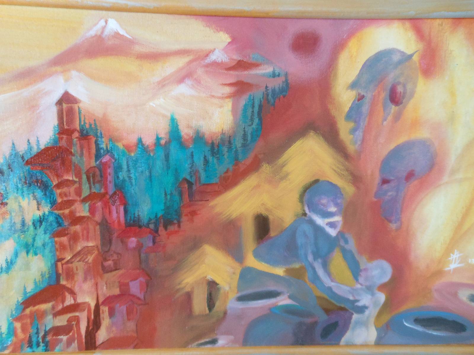 Détail de Souvenirs. 