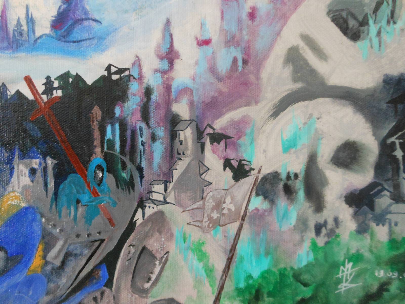 Détail de Medievals. 