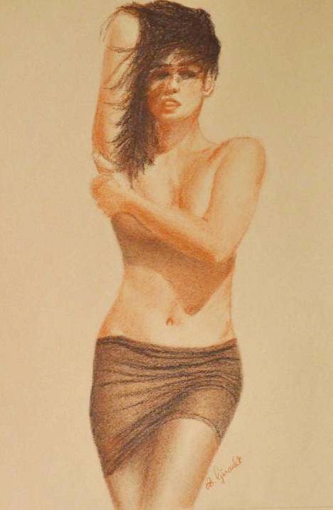 Dans le vent. André Girault André Girault