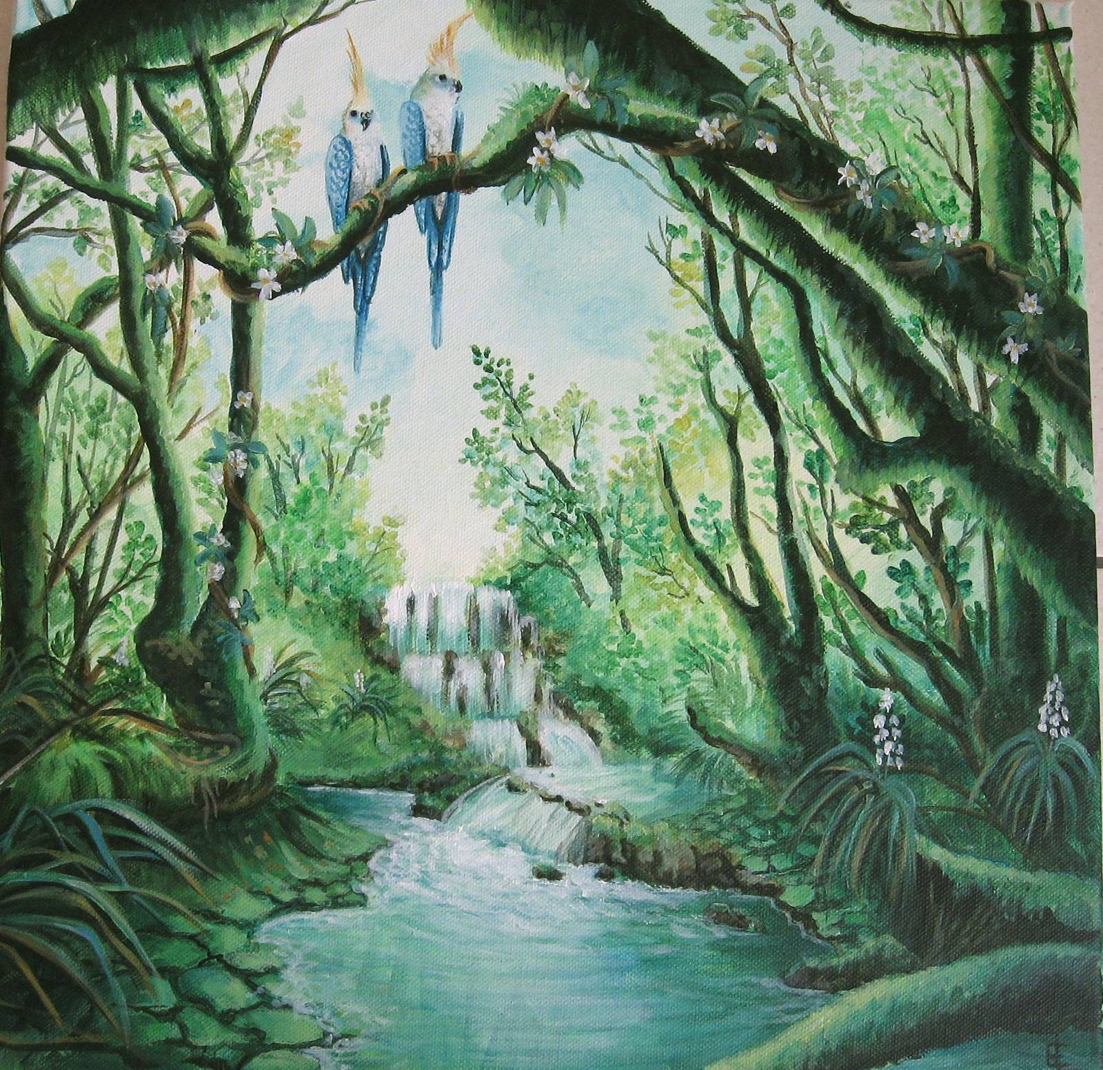 Fraicheur exotique. Elisabeth Le Nouaille Ellinou