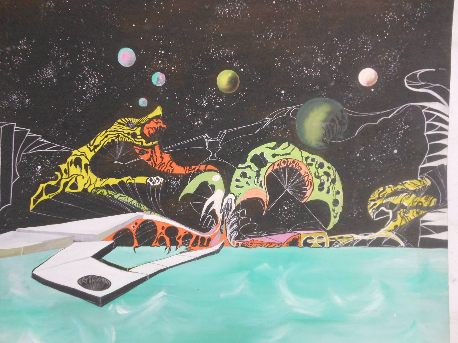 Restes d'Etoile morte. 