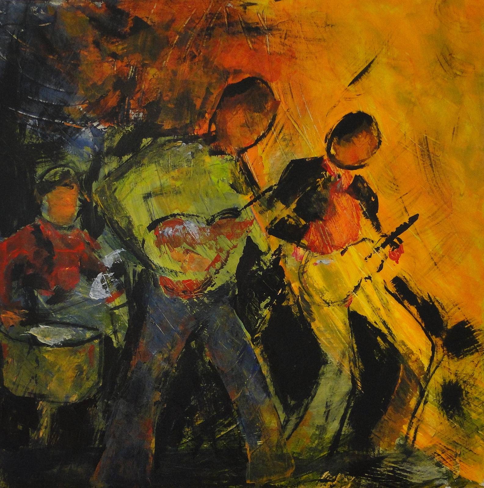 Stars du Rock sur scène. 