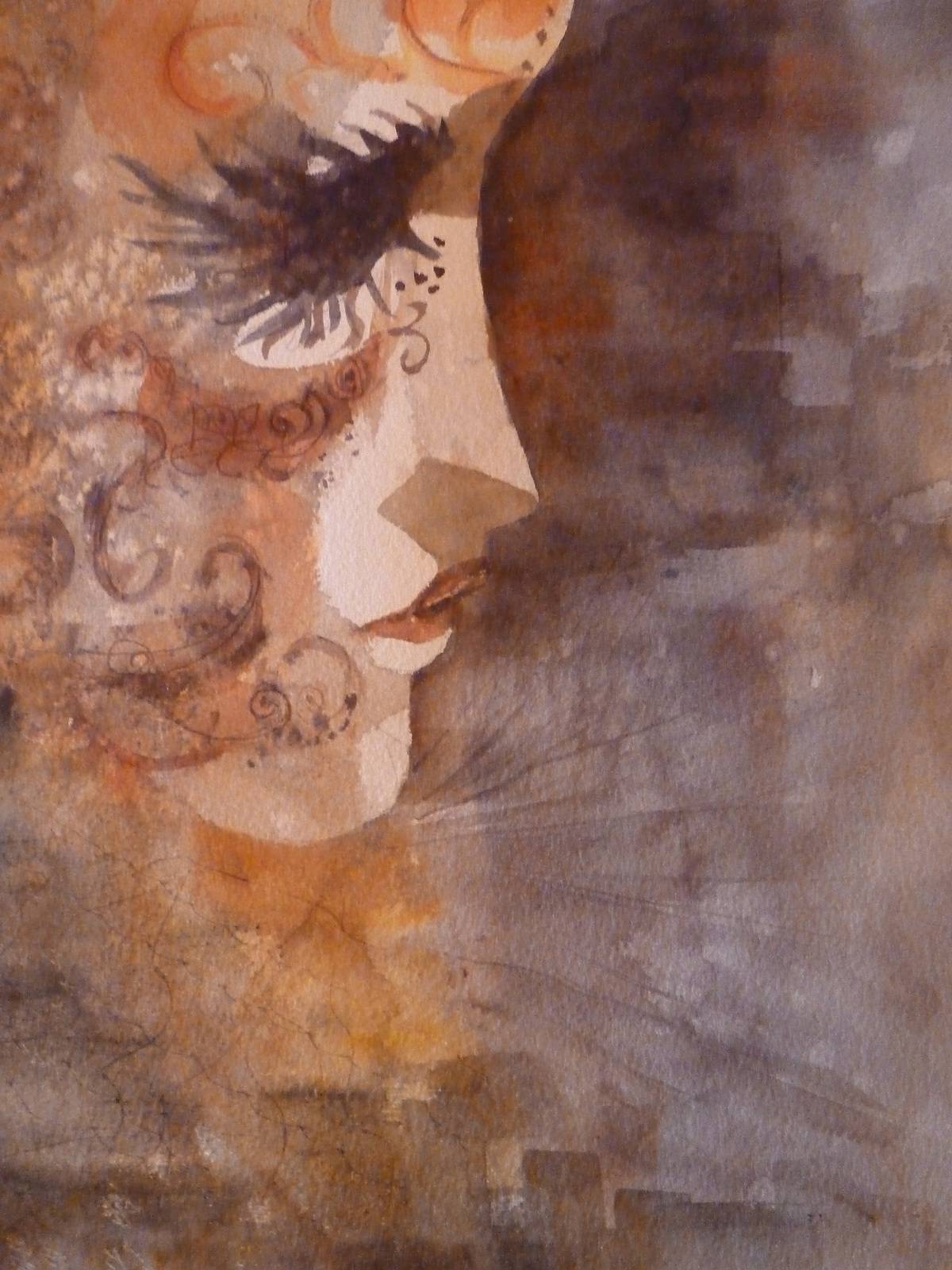 Masque Venise. Amdv Anne-Marie Vandorpe Deligne