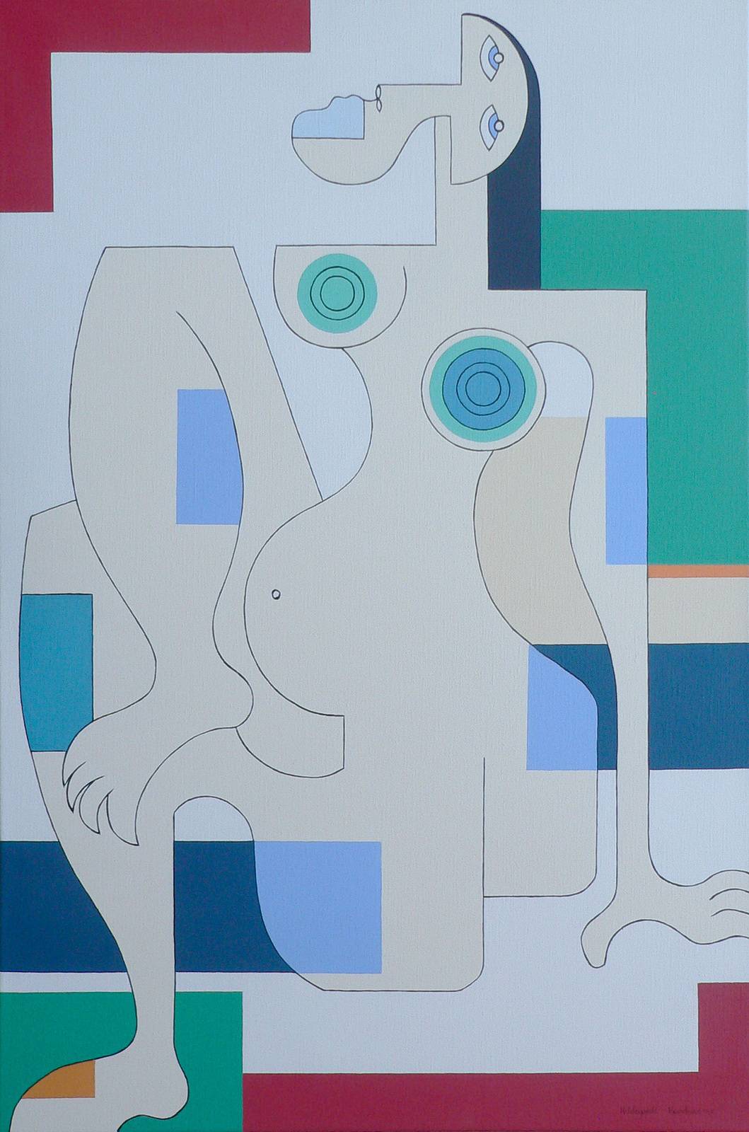 Women in Spring. Hildegarde Handsaeme