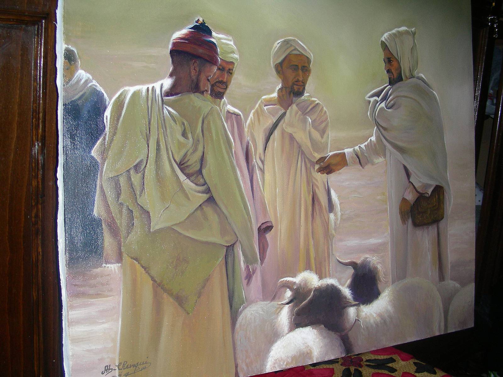 Marché des moutons. 