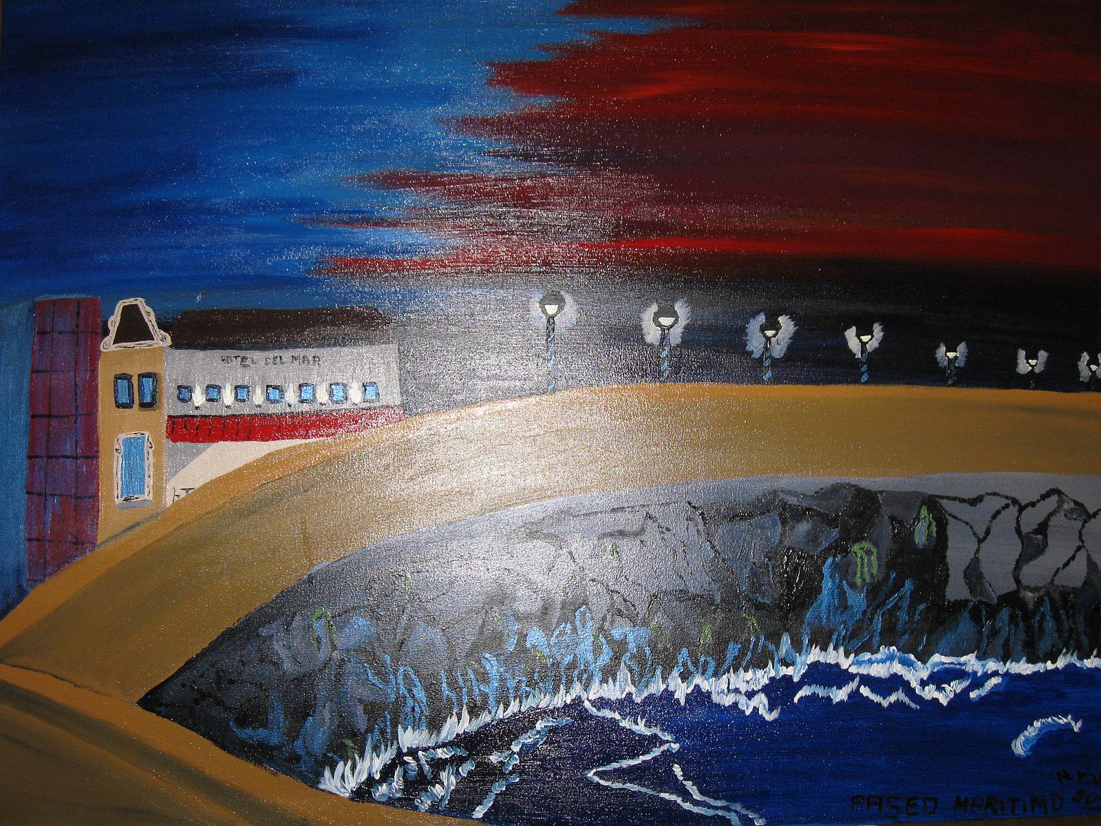 Paseo maritimo. 
