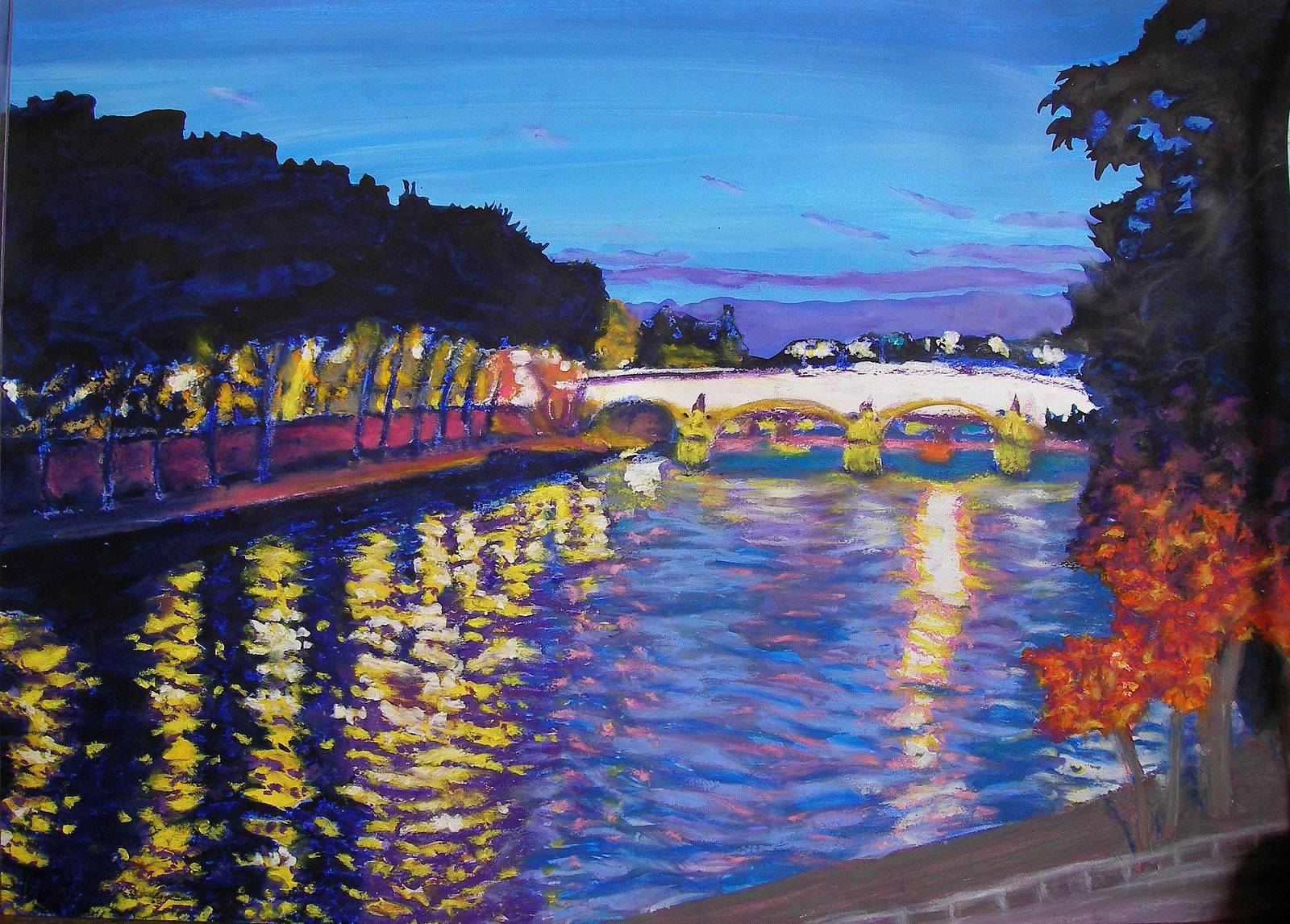 Paris, la Seine. Marie-Aude Balthéir
