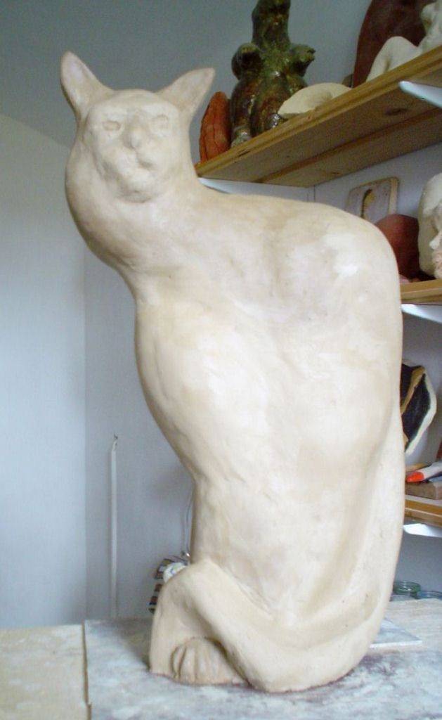 Plastik 58: Katze. Hans-Joachim Salchow Hans-Joachim Salchow