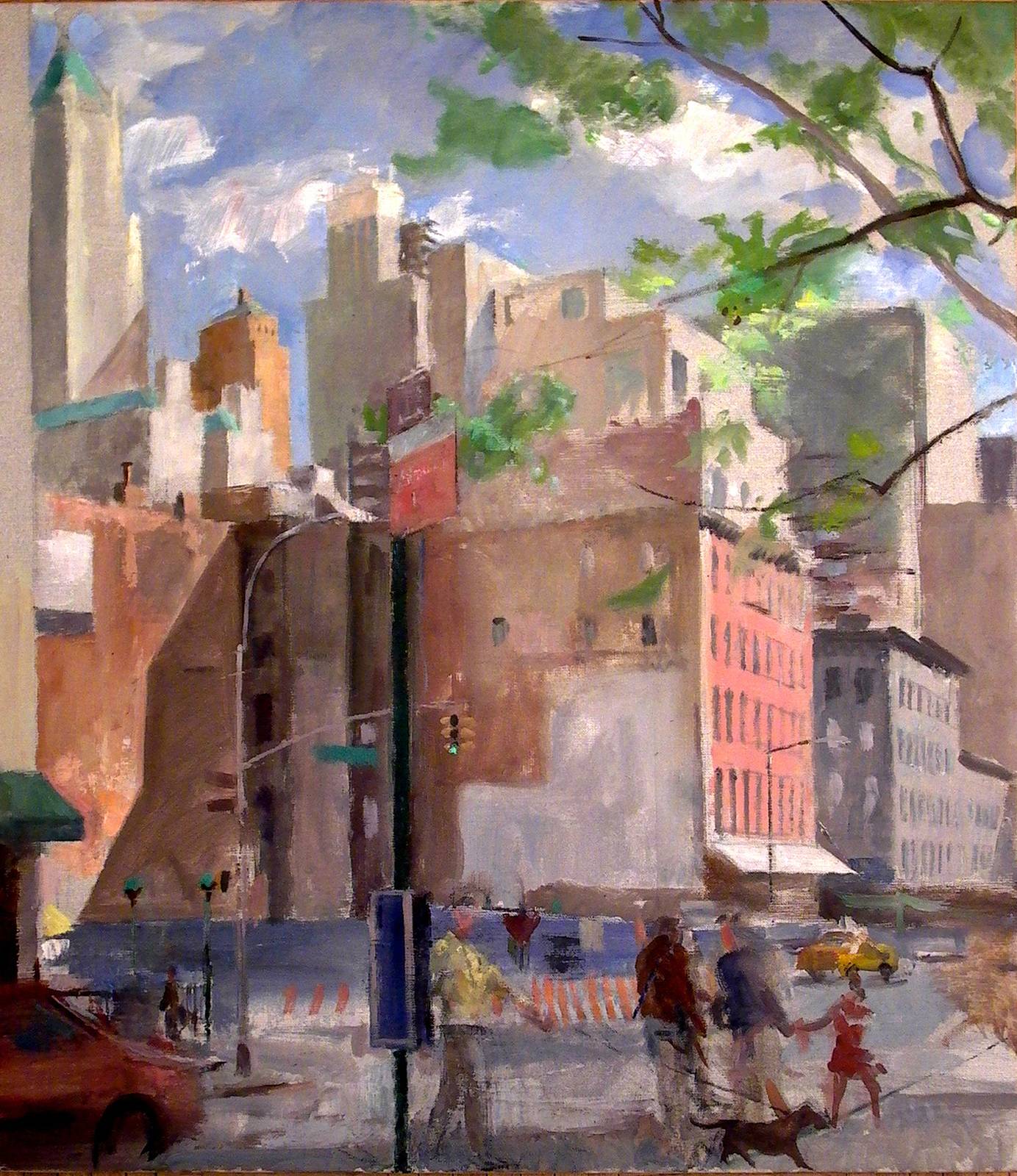 West Broadway and Chambers Street. Peter Colquhoun Peter Colquhoun