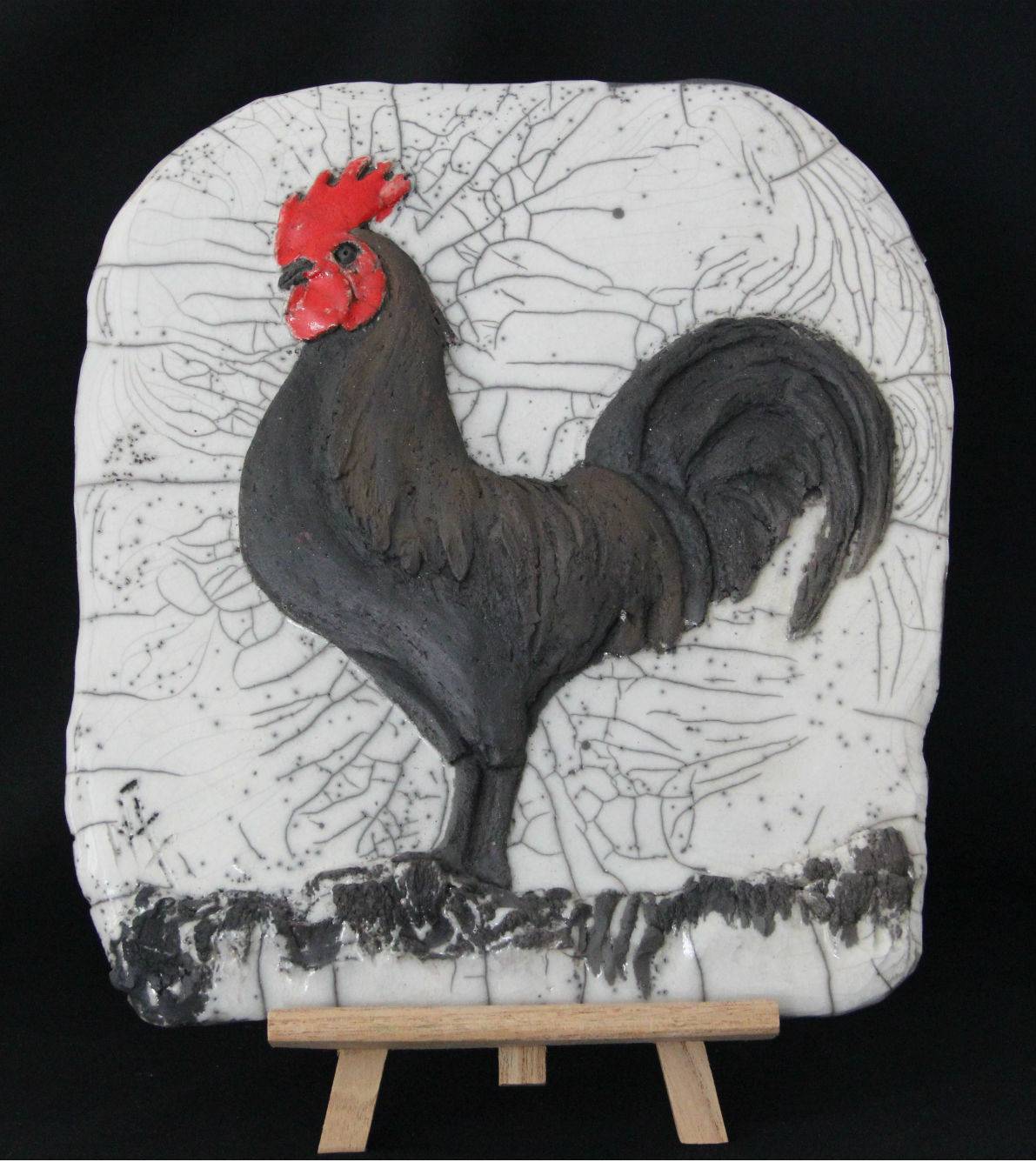 Coq 2013, rooster 2013. Martine Lefevre