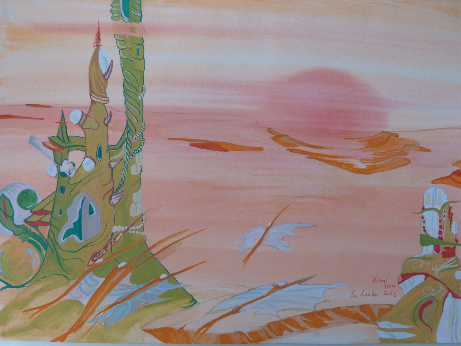 Le Sémaphore des sables. 