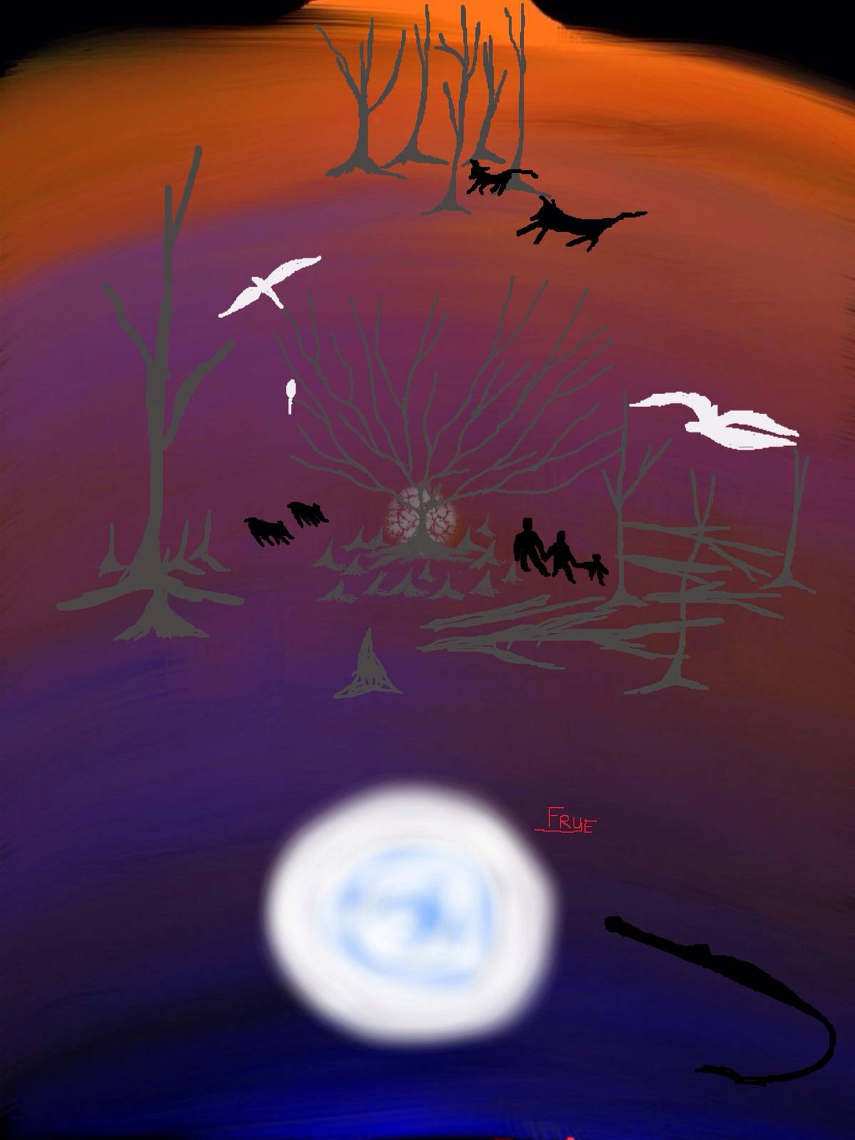 Sasquatch Family. Michael Frye Michael Frye