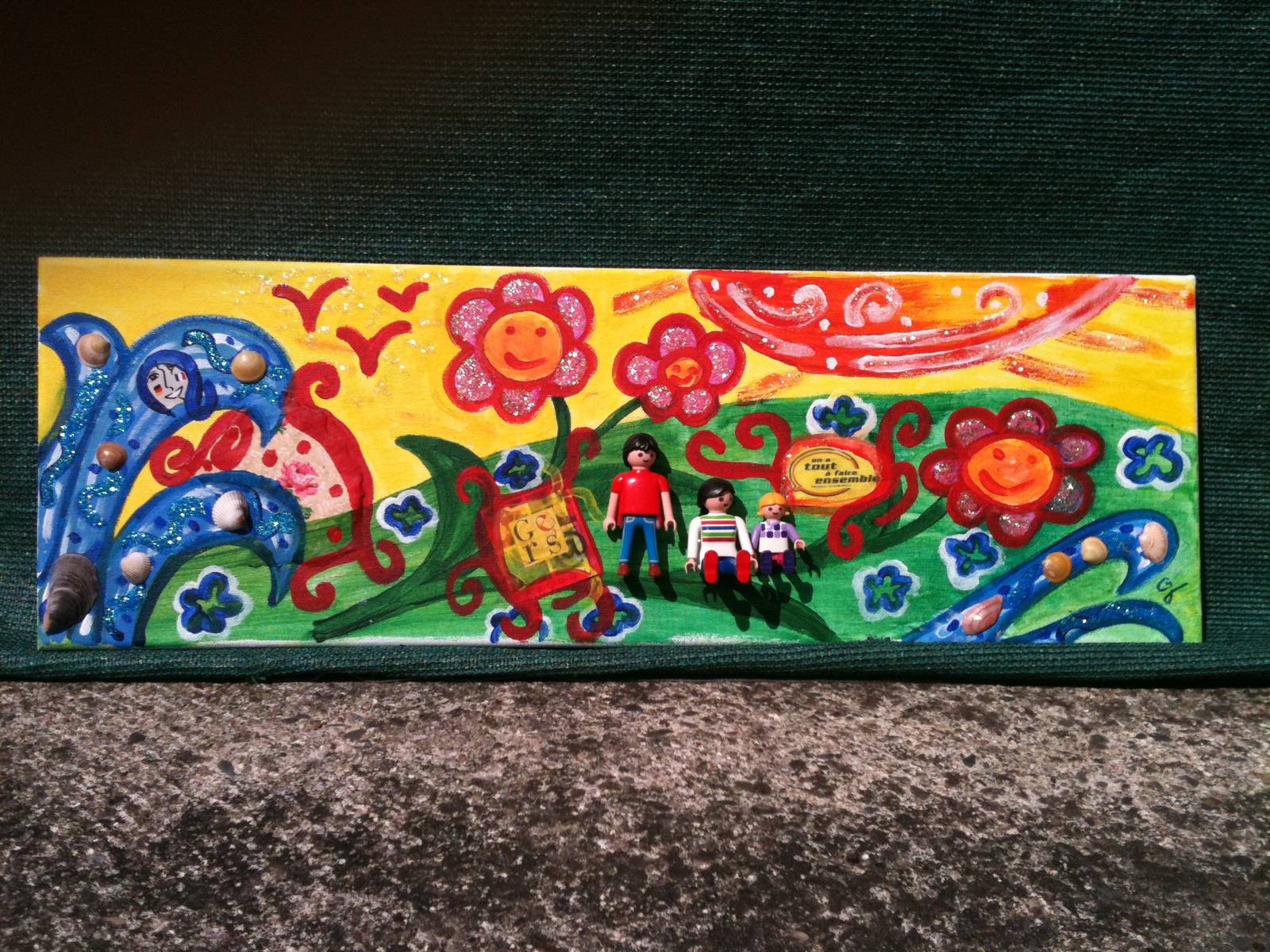 On a tout a faire ensemble. Christine Jost Play-Art Christine Childs