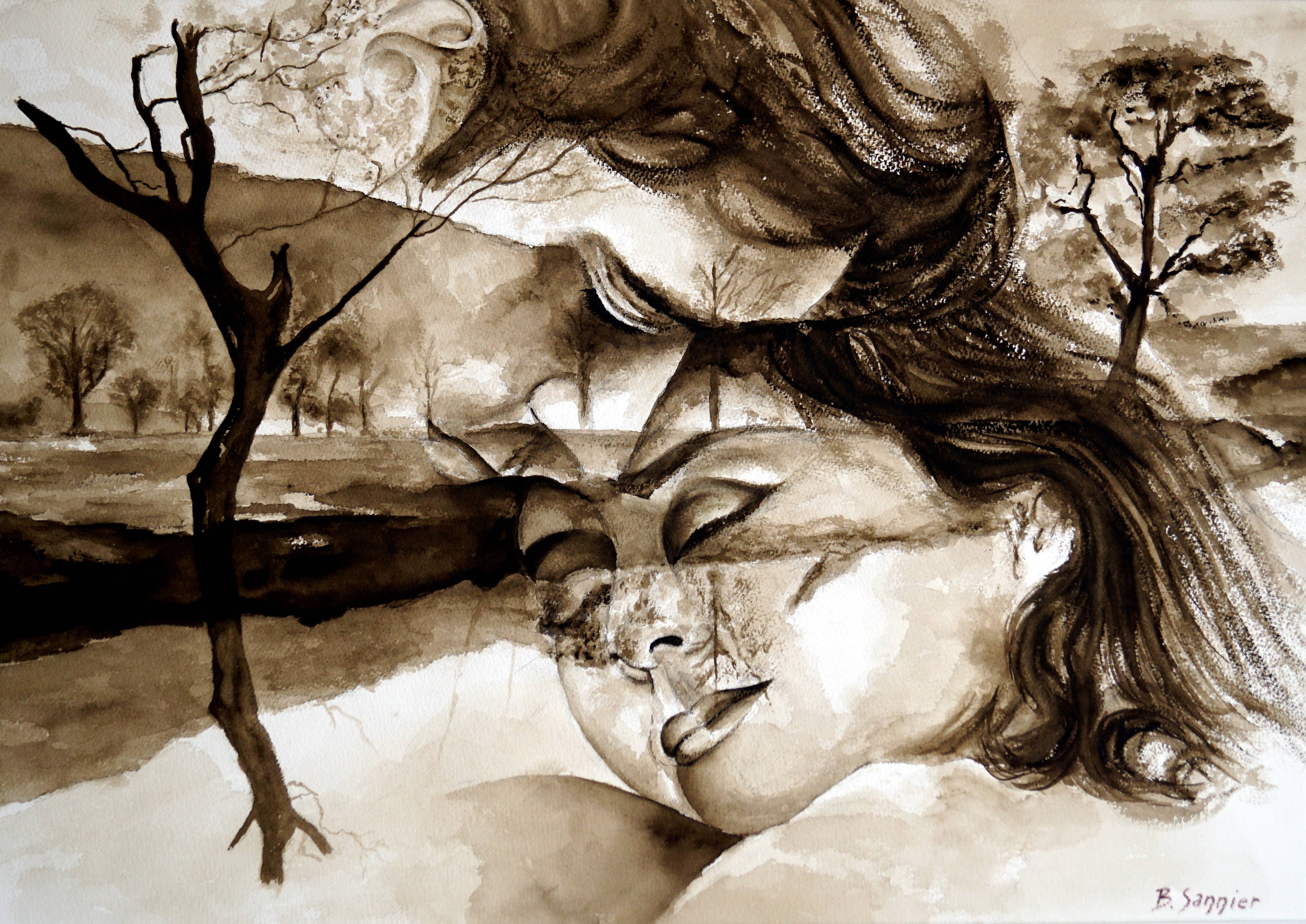 Reflets et transparences. B. Sannier Bernard Sannier