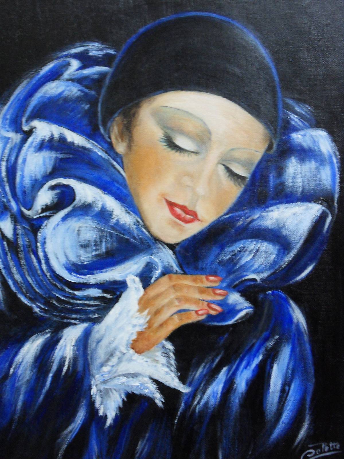 Le rêve de colombine (toute en bleu vêtue). Balme Colette «Colette» Colette