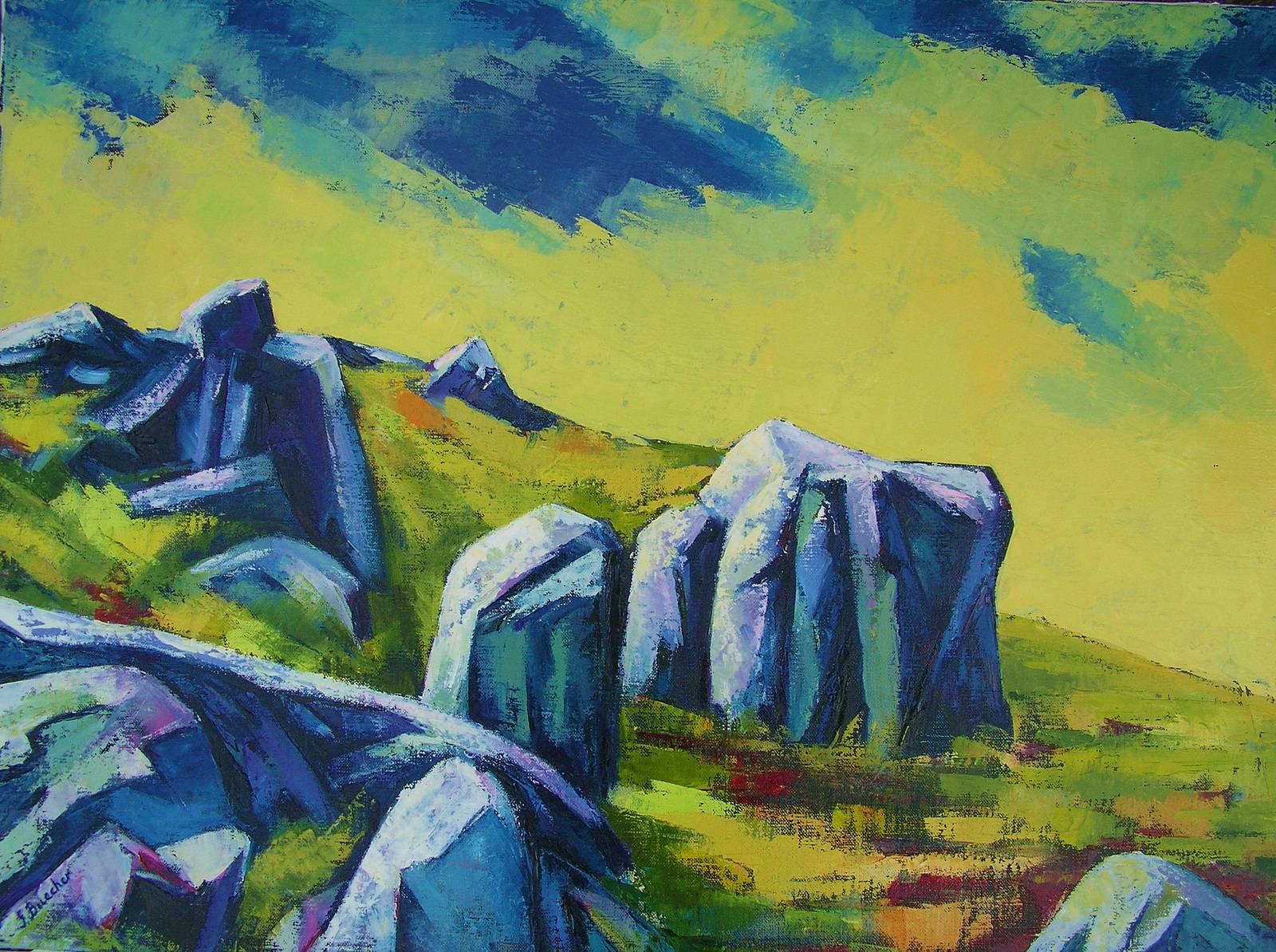 Sommet steinberg. Guy Buecher