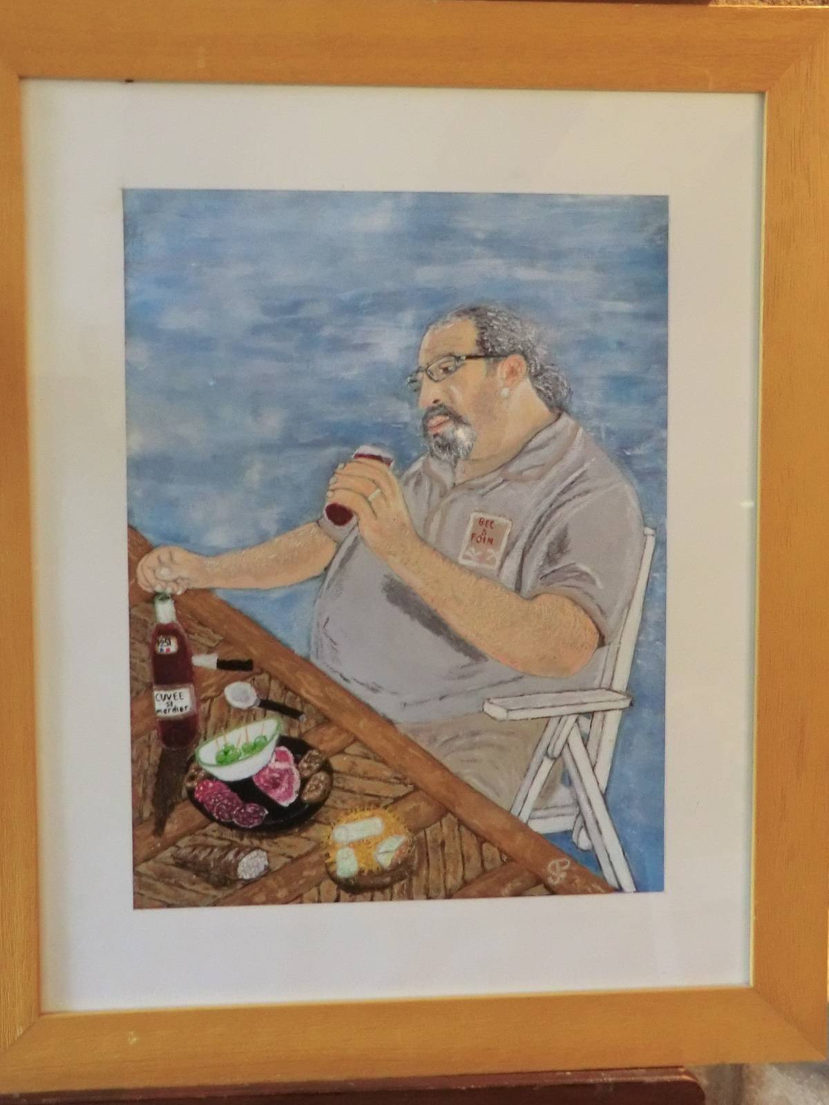 Un petit encas hou j'ais encore soif. Peju. Jean Claude Jean. Claude Peju