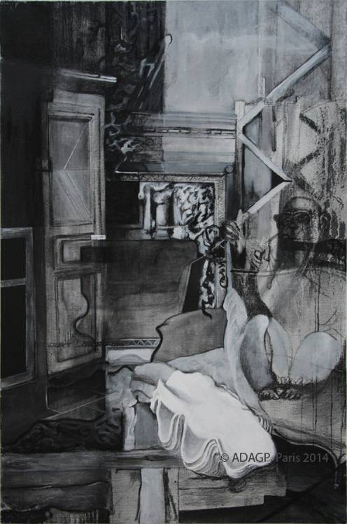 La sacristie - © adagp, Paris - (série).. 