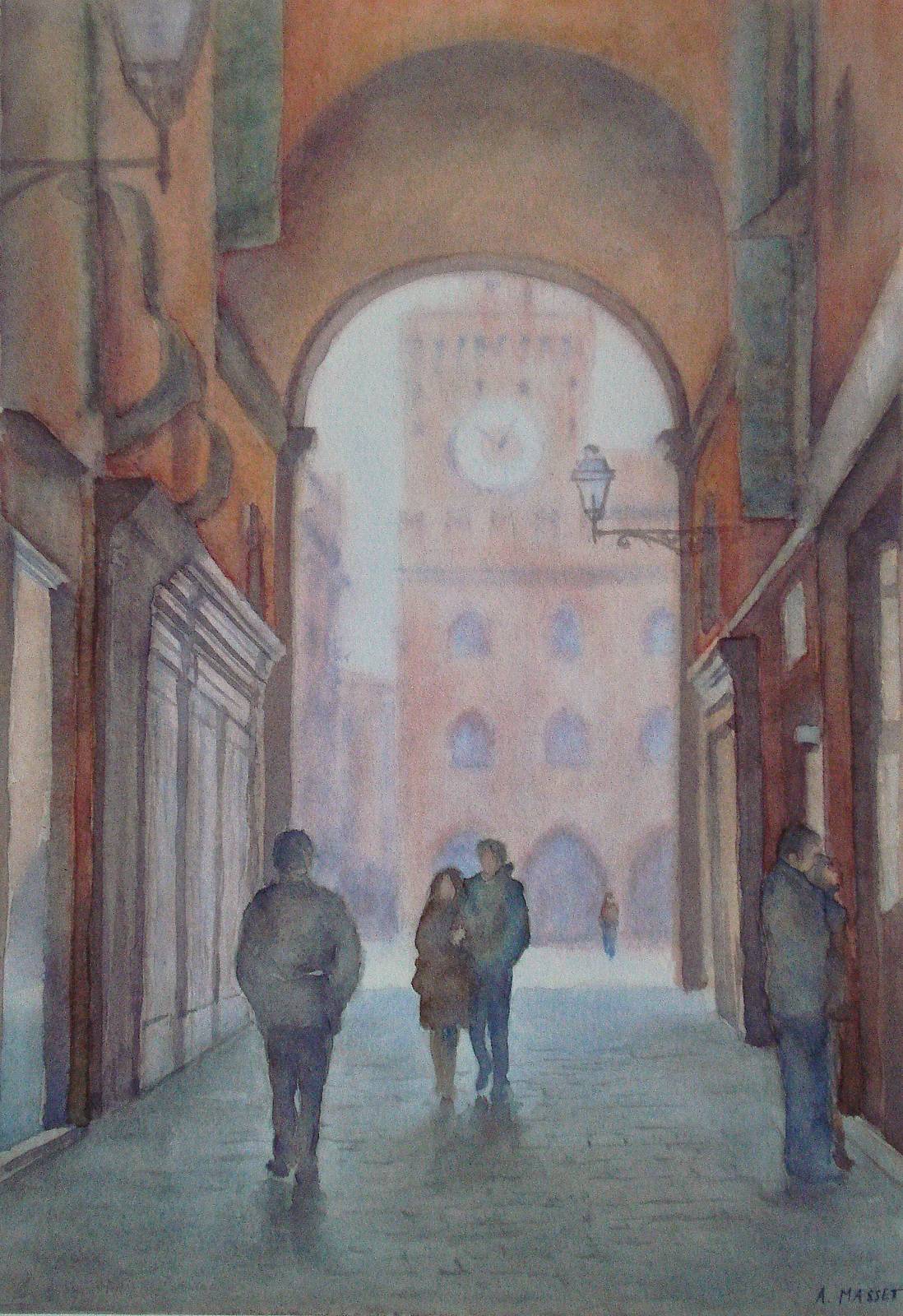 Les amoureux de Bologne. Alain Masset Alain Masset