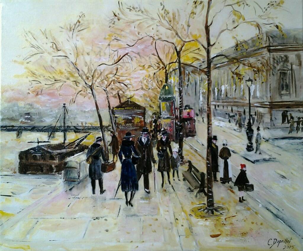 Paris le Louvre. 
