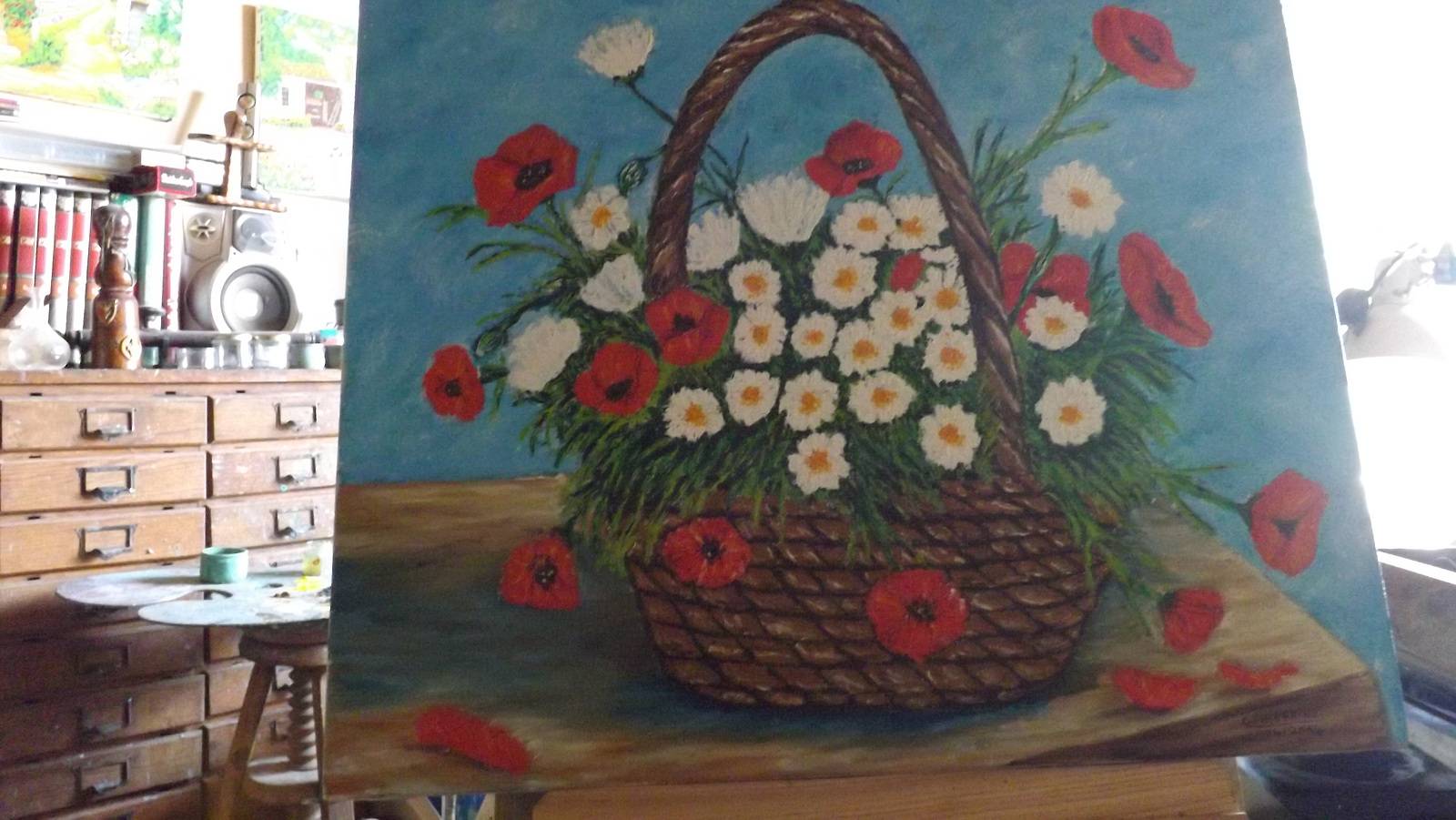 Panier fleurie. Christian Thiefaine Christian Thiefaine