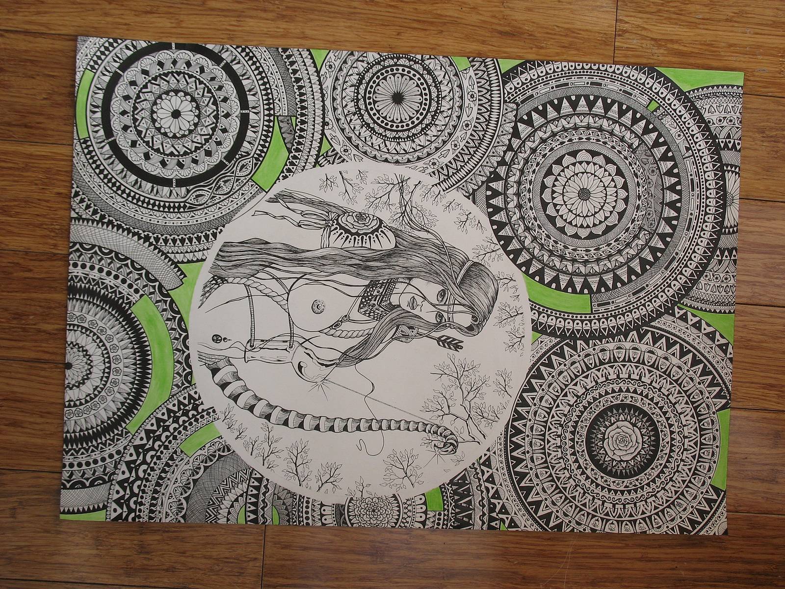 Diana, goddess of the hunt. Martin Jaques Dragonz Art