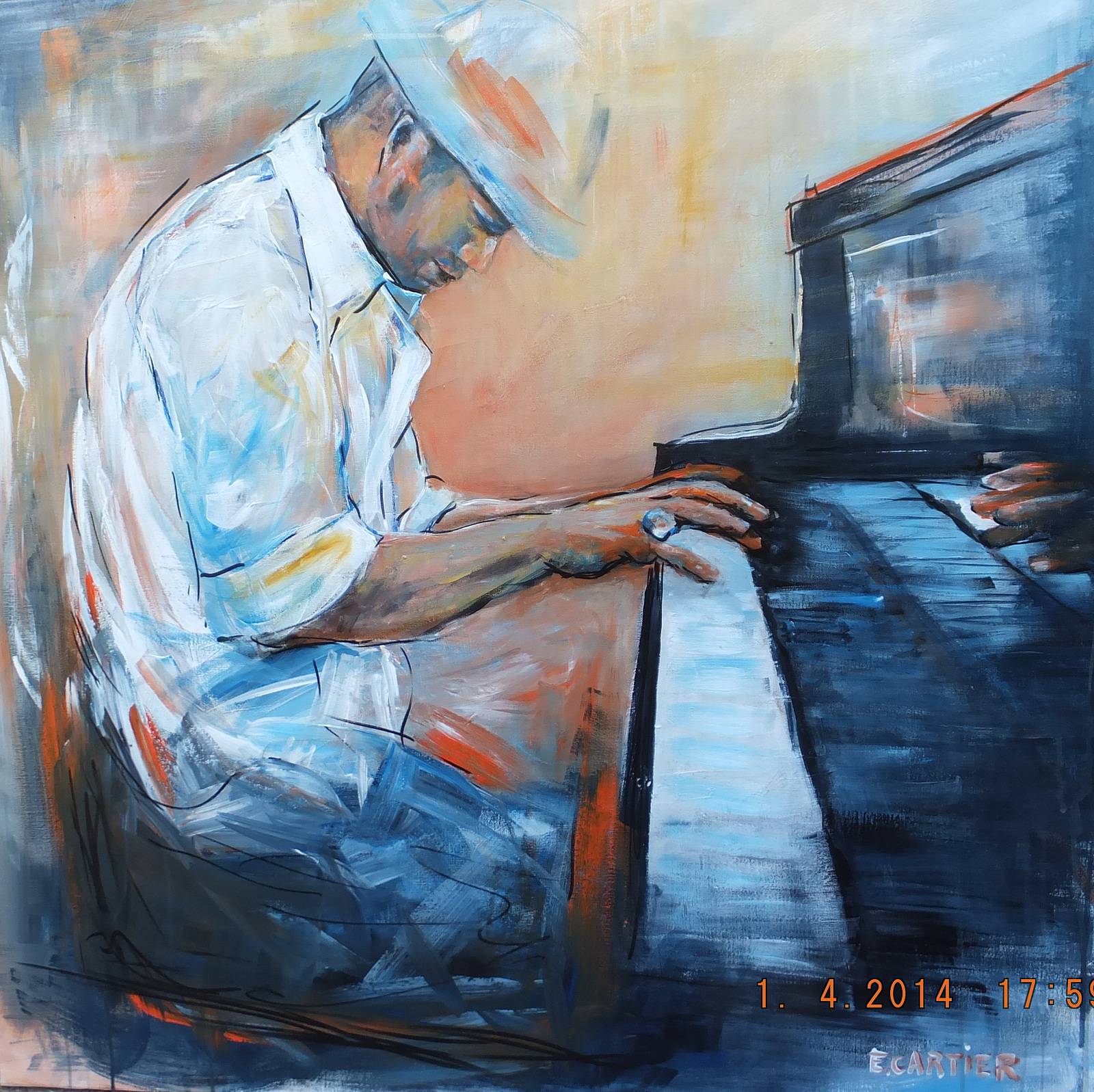 Pianiste de Jazz. Eliane Cartier Eliane Cartier