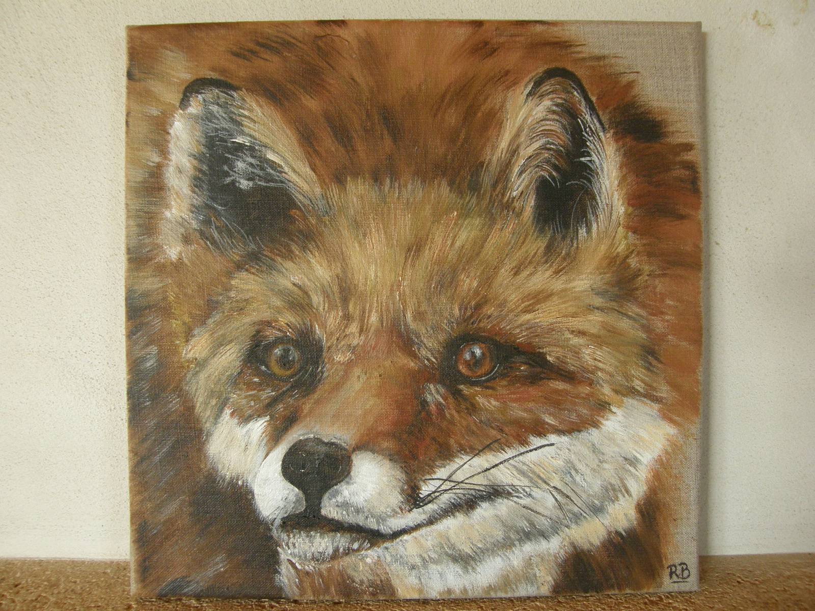 Renard à l'affût. 