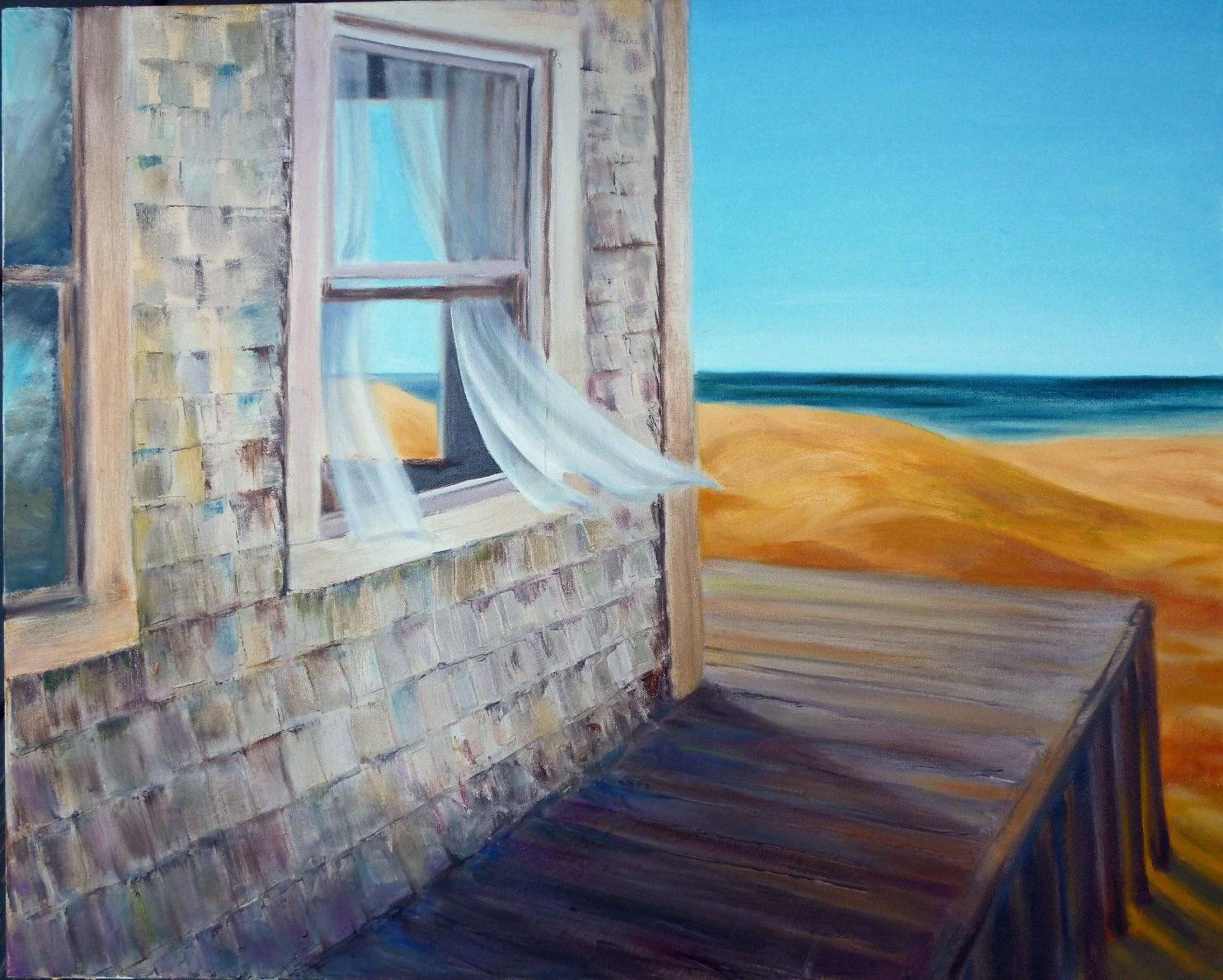 Window on the beach - Cape Cod. Jean-Pierre Jp-Gallery