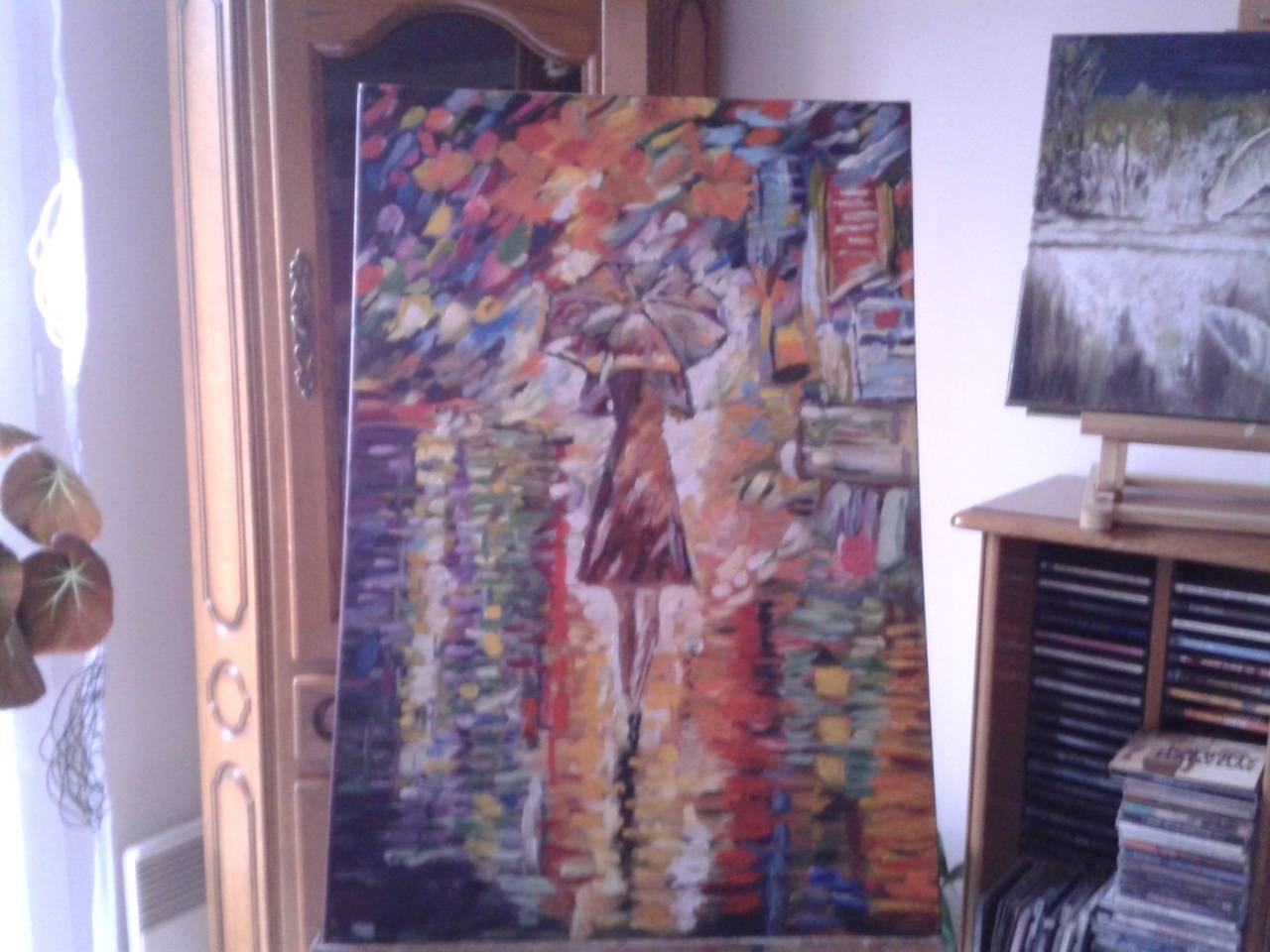 Un jour de pluie. Yvette Oriot-Ferment