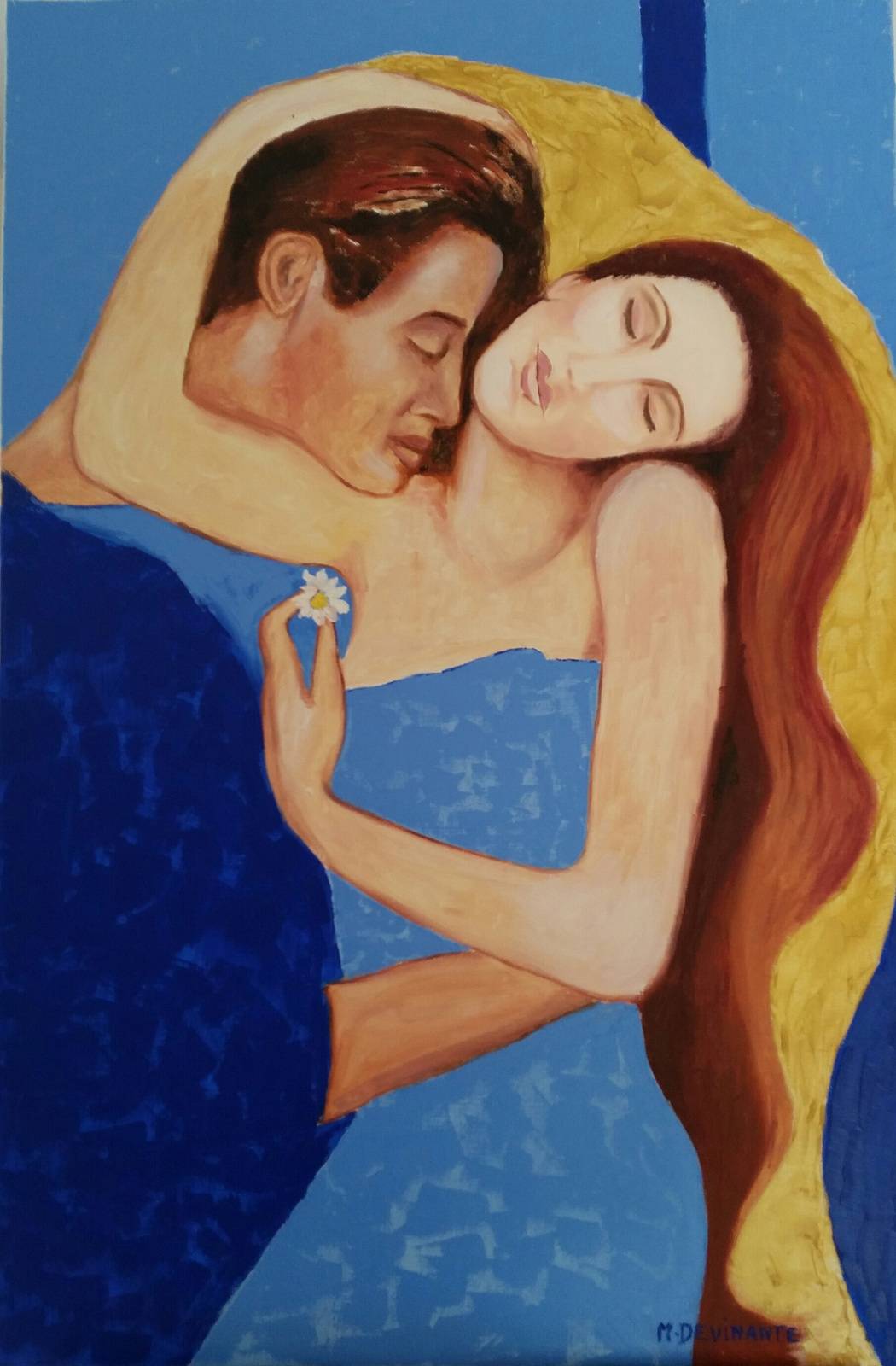 L'enlacement. Michèle Devinante