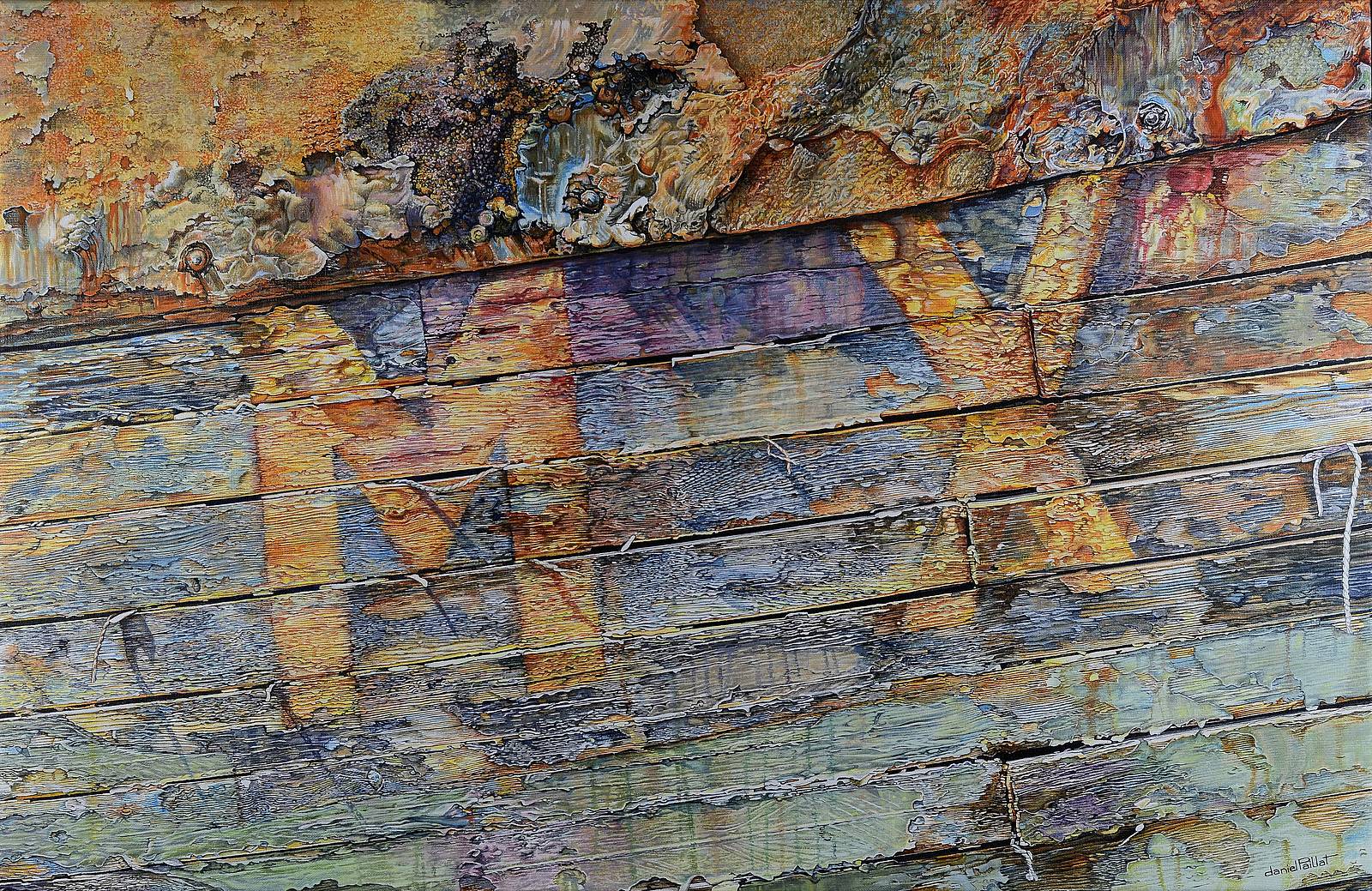 » Abandon n° II - maitena ». Daniel Paillat Artiste Peintre