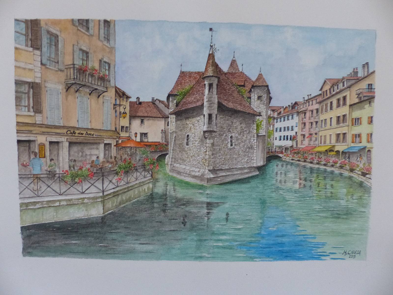 Annecy, la vieille ville. Maurice Chiesa