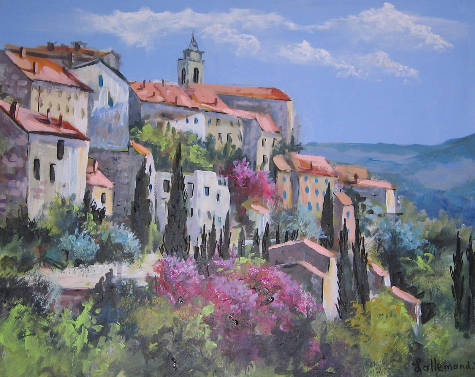 Village provencal «gordes». 