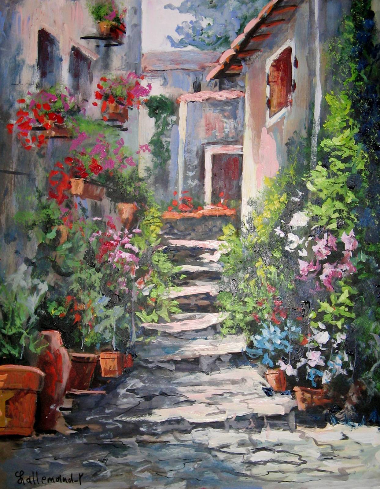Ruelle provencale. 