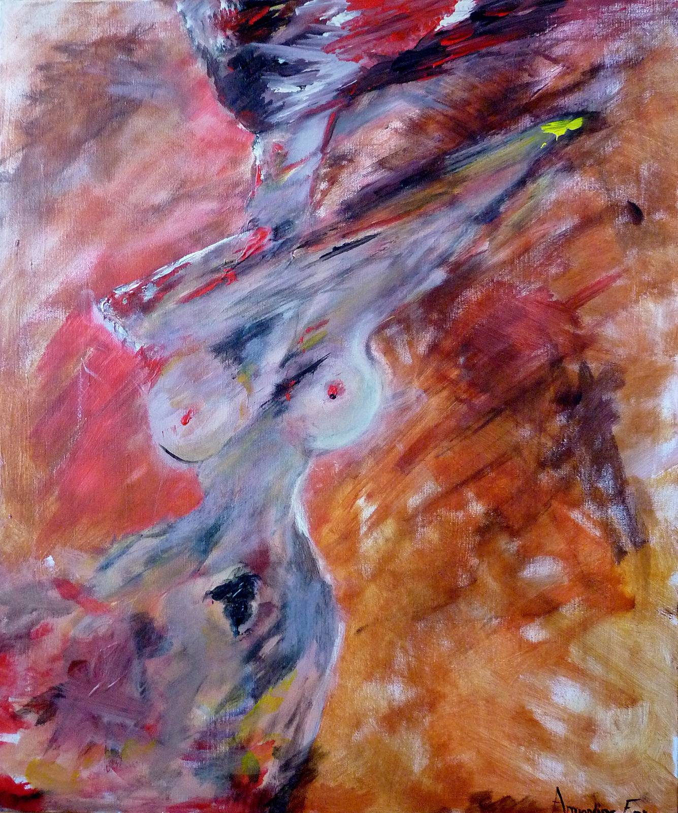 Femme au seins nu. 